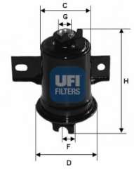 Filtr paliwa UFI 31.599.00