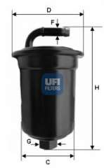 Filtr paliwa UFI 31.694.00