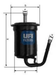 Filtr paliwa UFI 31.714.00