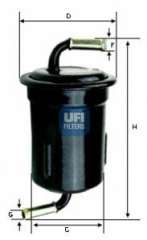 Filtr paliwa UFI 31.715.00