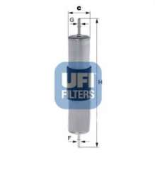 Filtr paliwa UFI 31.768.00