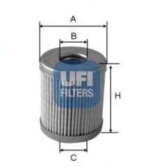 Filtr paliwa UFI 46.008.00