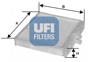 Filtr kabiny UFI 53.090.00
