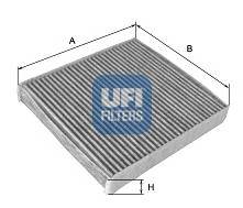 Filtr kabiny UFI 54.106.00