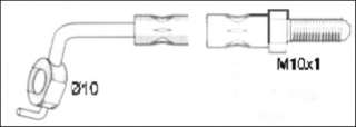 Przewód hamulcowy elastyczny ROADHOUSE 1903.92