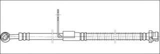Przewód hamulcowy elastyczny REMSA 1904.45