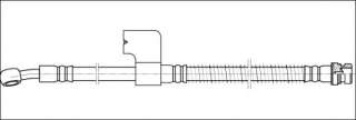 Przewód hamulcowy elastyczny REMSA 1904.46
