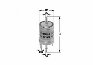 Filtr paliwa CLEAN FILTERS MBNA1503