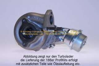 Turbosprężarka SCHLÜTTER TURBOLADER 166-00245