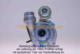 Turbosprężarka SCHLÜTTER TURBOLADER 166-09250