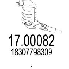 Filtr sadzy układu wydechowego MTS 17.00082