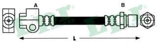 Przewód hamulcowy elastyczny LPR 6T46183