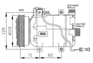 Kompresor klimatyzacji NRF 32032