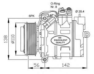 Kompresor klimatyzacji NRF 32178
