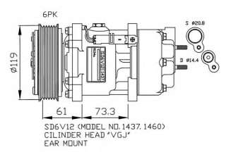 Kompresor klimatyzacji NRF 32217G