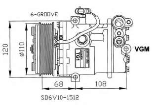 Kompresor klimatyzacji NRF 32230G