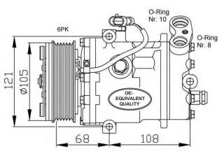 Kompresor klimatyzacji NRF 32232