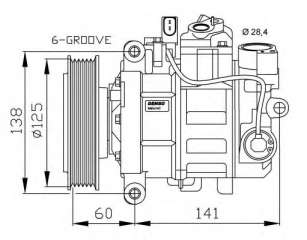Kompresor klimatyzacji NRF 32512G