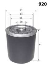 Wkład filtra powietrza systemu pneumatycznego MECAFILTER ELD8100