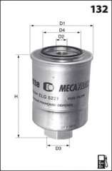 Filtr paliwa MECAFILTER ELG5217