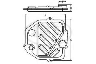 Zestaw filtra hydraulicznego, automatyczna skrzynia biegów SCT Germany SG 1079