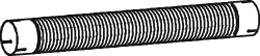 Rura metalowa harmonijkowa układu wydechowego DINEX 29156