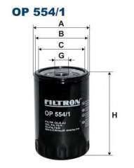 Filtr oleju FILTRON OP554/1
