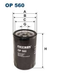 Filtr oleju manualnej skrzyni biegów FILTRON OP560