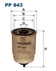 Filtr paliwa FILTRON PP843