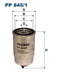 Filtr paliwa FILTRON PP845/1