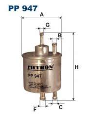 Filtr paliwa FILTRON PP947