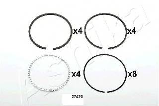 Pierścień tłokowy ASHIKA 31-27470