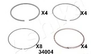 Pierścień tłokowy ASHIKA 34-34004