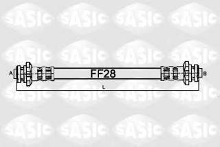 Przewód hamulcowy elastyczny SASIC 6606036