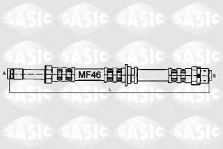 Przewód hamulcowy elastyczny SASIC 6606068