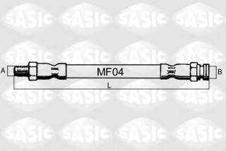 Przewód hamulcowy elastyczny SASIC SBH0154