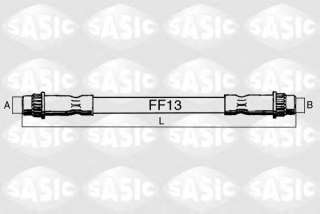 Przewód hamulcowy elastyczny SASIC SBH0175