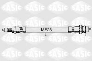 Przewód hamulcowy elastyczny SASIC SBH4085
