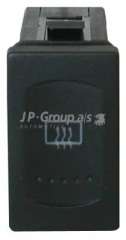 Włącznik ogrzewania tylnej szyby JP GROUP 1196400700