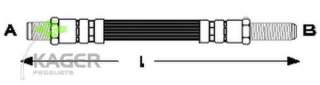 Przewód hamulcowy elastyczny KAGER 38-0004