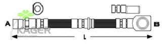 Przewód hamulcowy elastyczny KAGER 38-0527