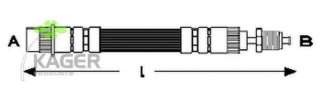 Przewód hamulcowy elastyczny KAGER 38-0563