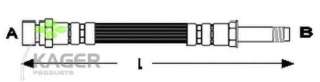 Przewód hamulcowy elastyczny KAGER 38-0787