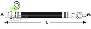 Przewód hamulcowy elastyczny KAGER 38-0876
