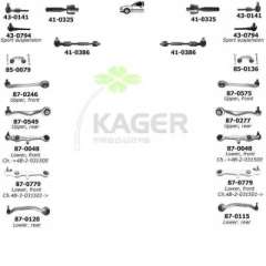 Zawieszenie koła KAGER 80-0034