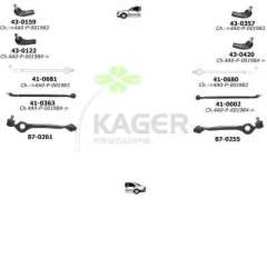 Zawieszenie koła KAGER 80-0038