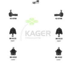 Zawieszenie koła KAGER 80-0149