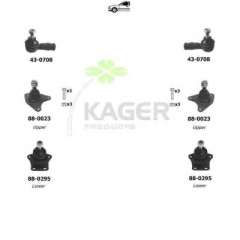 Zawieszenie koła KAGER 80-0244