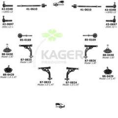 Zawieszenie koła KAGER 80-0361