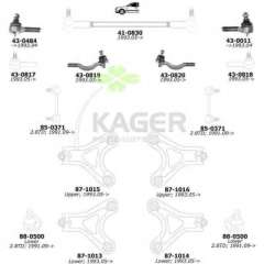 Zawieszenie koła KAGER 80-0519